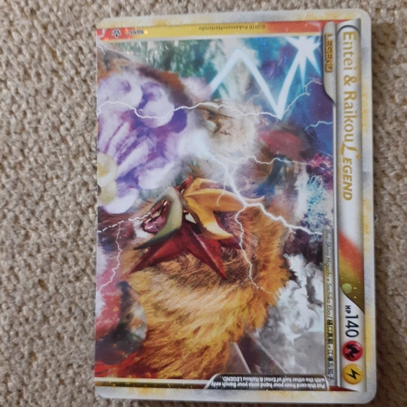 Pokemon Hgss Unleashed Set Entei & Raikou Legend